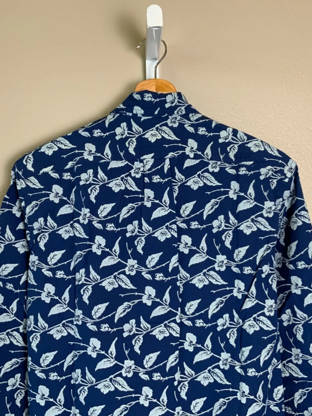J. Crew Slim Stretch Secret Wash Button Down Shirt Bell Flowers Print